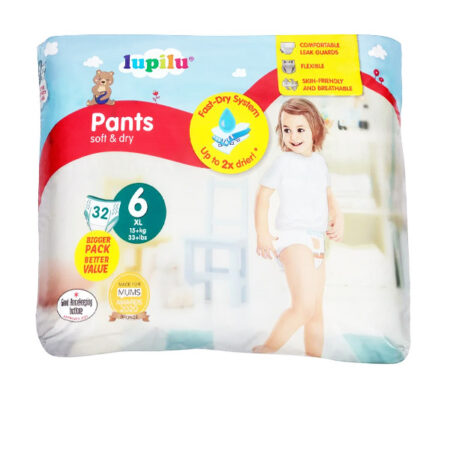 Jumbo Pants Pampers Size N6 Lupilu 32 pcs.
