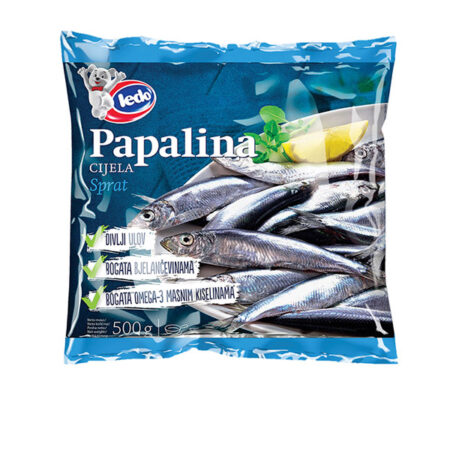 Sprat Sprattus Papalina 500 g. Z-Ledo Frozen