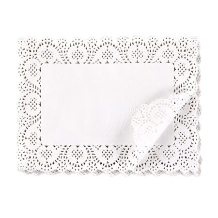 Paper Lace Rectangular 10"x14.5" 10pcs