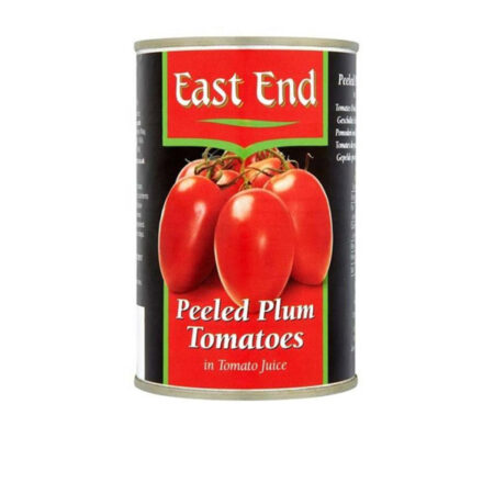 Peeled Plum Tomato East End 400 g.