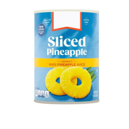 Pineapple Slices in Natural Juice Lustre 565 g.