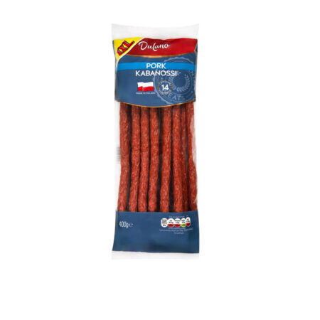 Smoked Pork Sausages Kabanos Dulano 120 g.