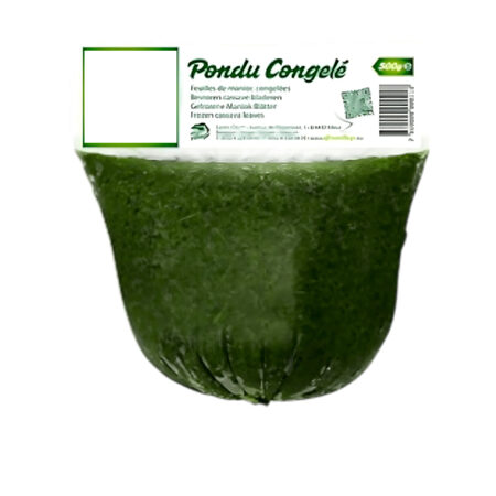 Pondu Cassava Leaves Congo Nature 500 g. Frozen