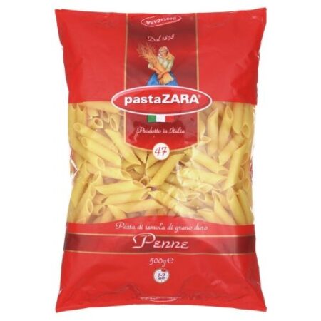 Pasta Zara 47 Penne Lisce 500 g.