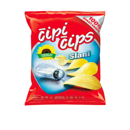 Potato Chips Salted Cipi-Cips 120 g.