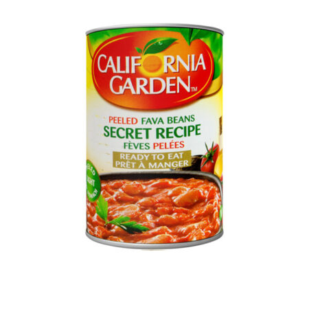 Peeled Fava Beans Secret Recipe California Garden 380 g. /Halal/Ready to Eat