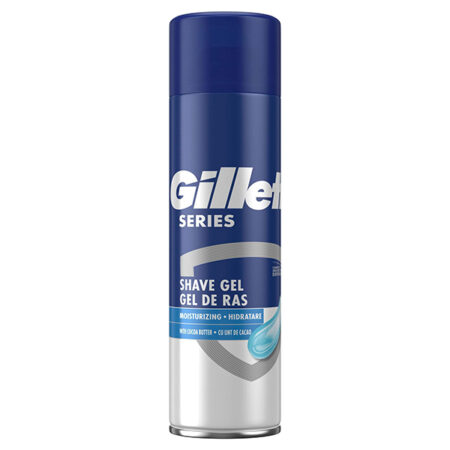Shave Gel Moisturing With Cocoa Butter Gillette Series 200 g.