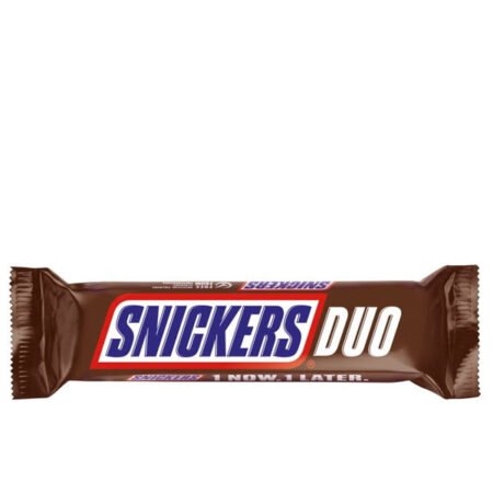 Chocolate Bar Snickers Duo 83.4 g.