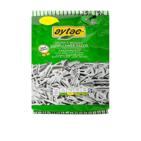 Sunflower Roasted Salted Black Seeds Aytac 250 g.
