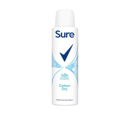 Anti-Persp. Cotton Dry 48h Sure 150 ml.
