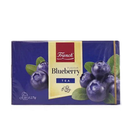 Tea Blueberry Franck 20 bags, (1 pack.)