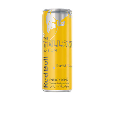 Red Bull Tropical Fruiits 250 ml. “Including 0.15c Return Deposits”
