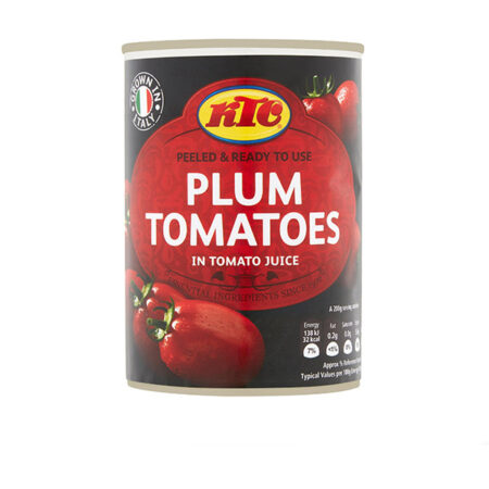 Plum Tomatoes Ktc 400 g.