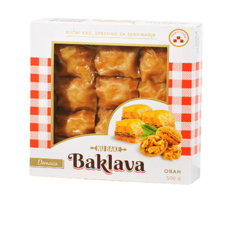 Baklava With Walnut Nu Bake 500 g. /Halal