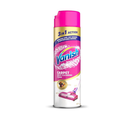 Carpet Deep Cleaning Foam 3 in 1 Vanish 600 ml.