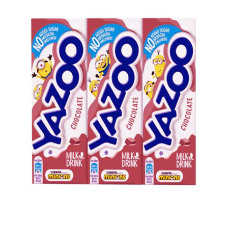 Milk Drink Chocolate Minions Yazoo 200 ml. x 3 pcs.