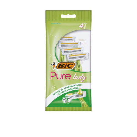 Razor With Aloe Vera N:3 Pure Lady Bic (4 pcs.)