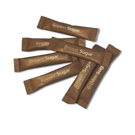 Brown Granulated Sugar Sachet 25x3 g.
