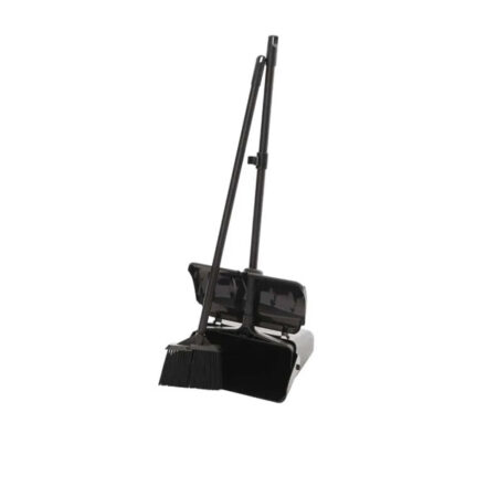 Long Handle Black Closed Head Dustpan Set Dosco 1 pcs.