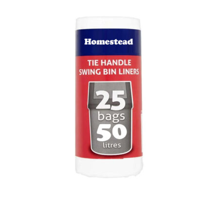 Pedal Bin Liners Homestead 50 l./25 Bags.