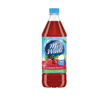 Mi Wadi Summer Fruits Vitamins B/D 1 l. “Including 0.25 c Return Deposits” Sugar Free