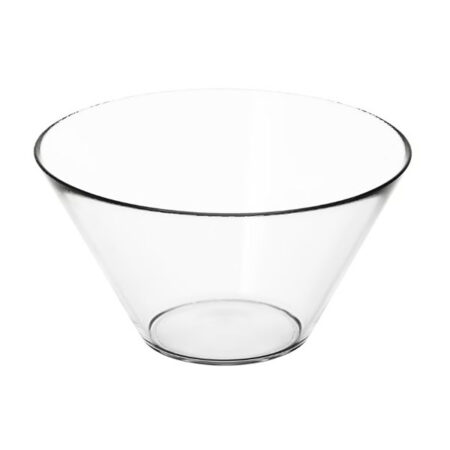Serving Salad Bowl Glass 28 cm.