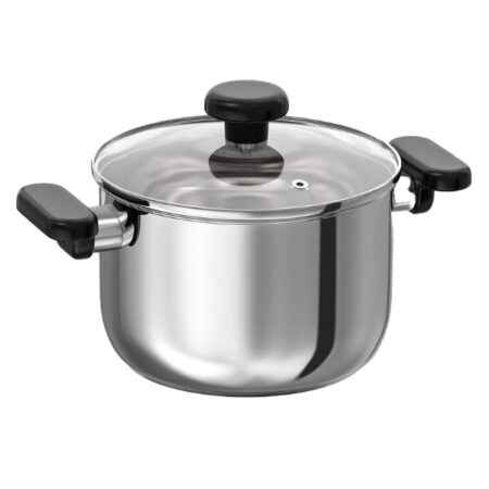 Stainless Steel Pot With Lid 3 l. (1 pcs.)