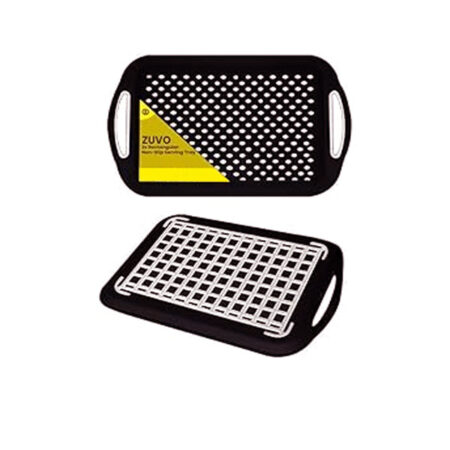 Serving Tray Black White 41x28 cm.