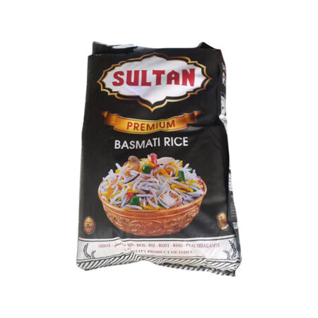 Basmati Rice Extra Long Grain Premium Quality Sultan 2 kg.