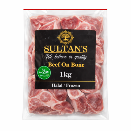 Beef On Bone Sultan 1 kg. Halal/Frozen