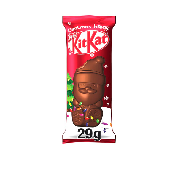 Chocolate Bar Christmas Break Santa Kit Kat 29 g.