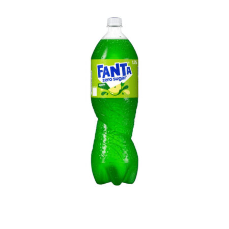 Fanta Apple Zero 1.75 l. "Including +25 c Return Deposits"