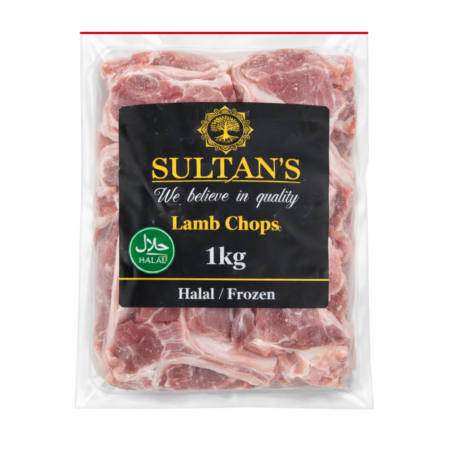 Lamb Chops Sultan 1 kg. Halal/Frozen