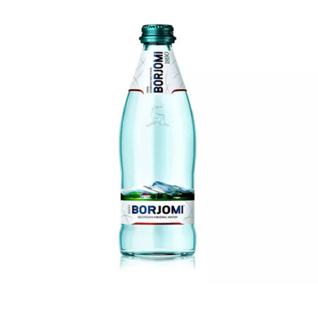 Naturally Carbonated Mineral Water Borjomi 500 ml.