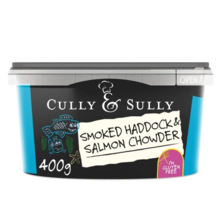 Soup Smoked Haddock/Salmon Cully/Sully 400 g. /Chilled