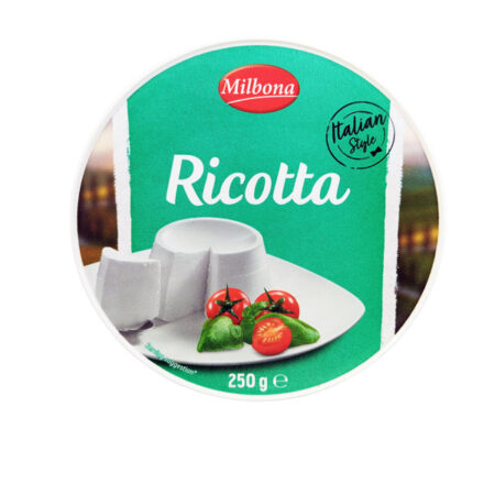 Soft Cheese Ricotta Milbona 250 g.