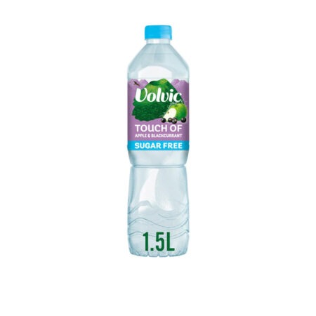 Still Water Apple/Blackcurrant Volvic 1.5 l. “Including +25 c Return Deposits”