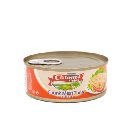Tuna With Chilli Pepper In Sunflower Oil Chtoura 160 g.