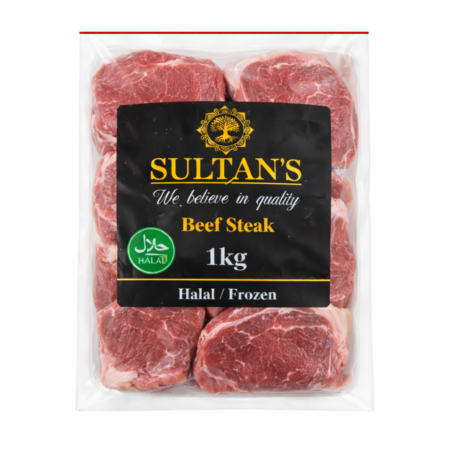 Beef Steak Sultan 1 kg. Halal/Frozen