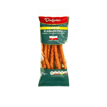 Smoked Cheese/Turkey/Chicken/Pork Sausages Kabanos Dulano 120 g.