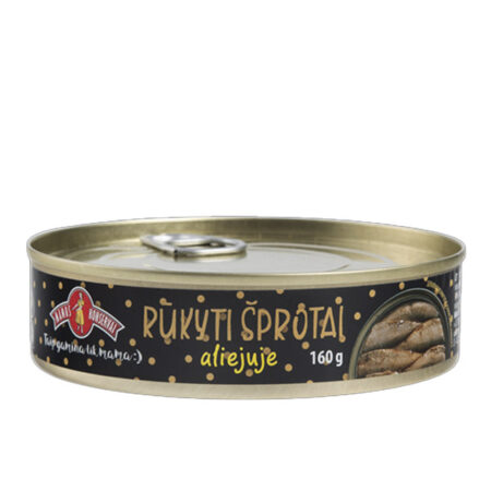 Sprat In Sunflower Oil Mamos Konservai 240 g.