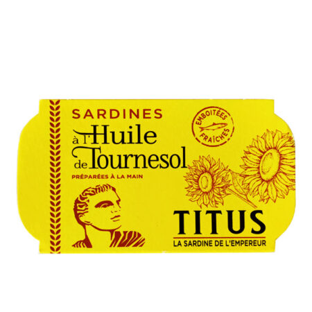 Sardines In Sunflower Oil Titus 125 g.