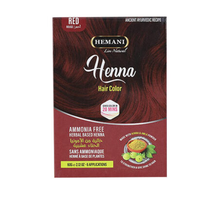 Hair Red Rouge Henna Hemani 20 Mins/Ammonia Free