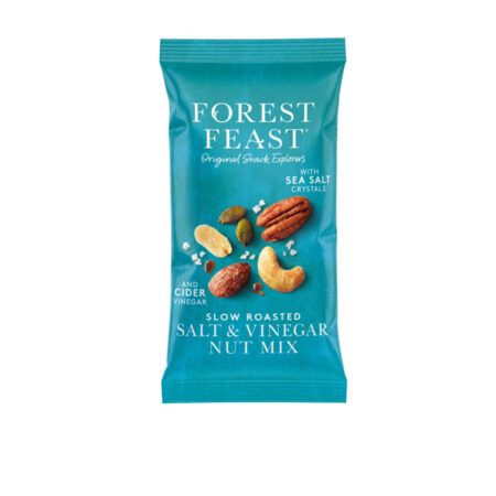 Slow Roasted Sea Salt/Vinegar Nut Mix Forest Feast 40 g.