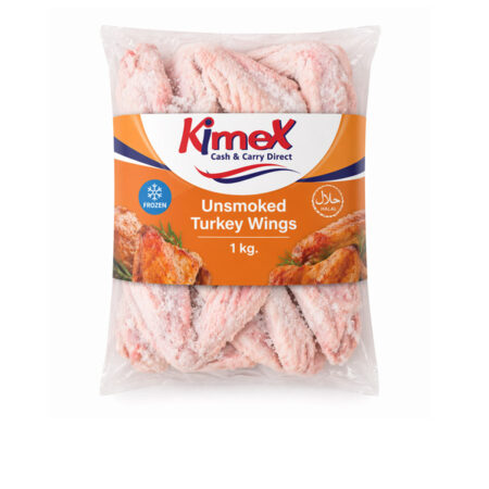 Unsmoked Turkey Wings 1 kg. Kimex/Frozen/Halal