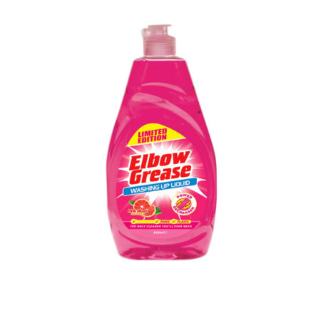 Washing Up Liquid Pink Blush Elbow Grease 600 ml.