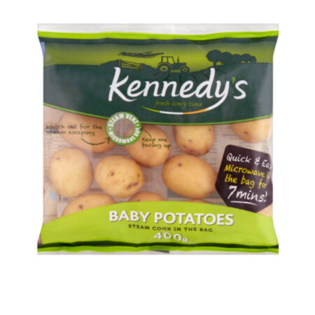 Fresh Baby Potatoes 12 min. Microwave Kennedy's 400 g.
