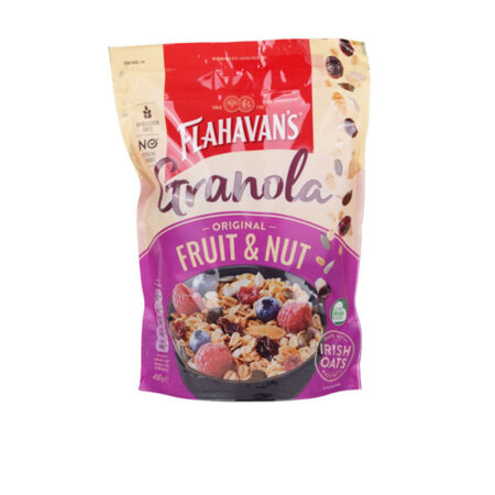 Granola Fruit/Nut Original Wholegrain Oats Flahavans 450 g.