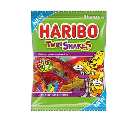 Gummy Sweets Haribo Twin Snakes 140 g.