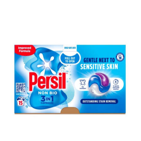 Washing Liquid Capsules Non-Bio 15 wash Persil 316,5 g.